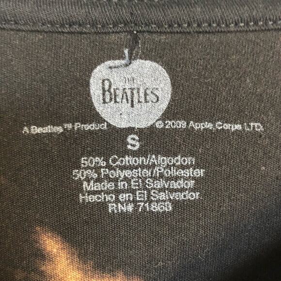 THE BEATLES Abbey Road custom acid wash tee women's size small - Picture 5 of 5